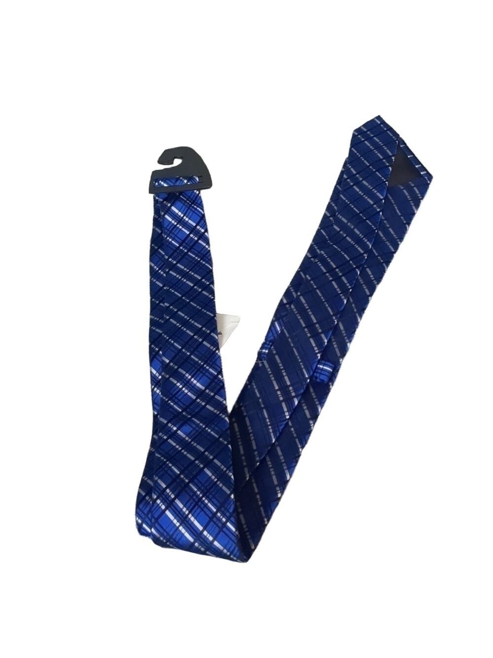 Saks fifth avenue blue silk tie OS